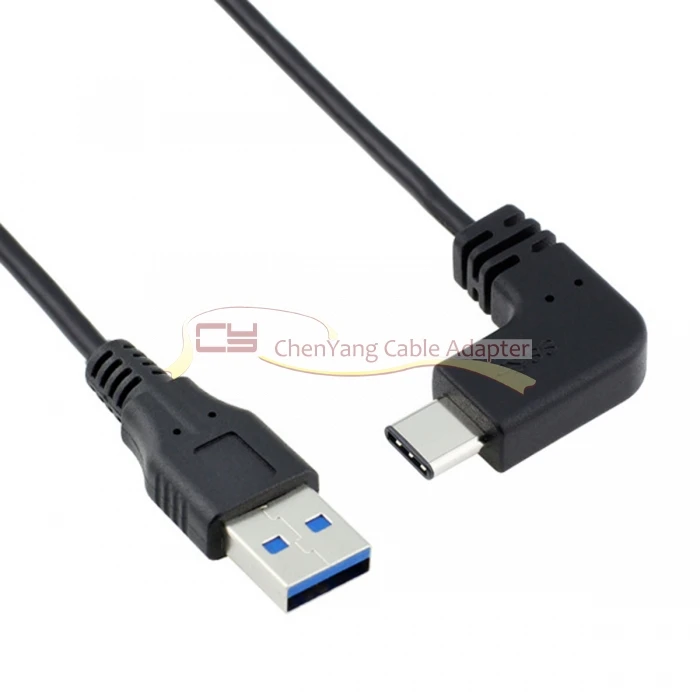 5 шт. 90 градусов прямоугольный Usb type-C кабель для Nexus 5x6 p htc M10 P9 ZUK Z1 Z2 USB синхронизации