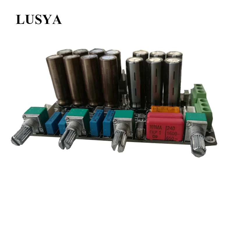 Предварительный усилитель Lusya HIFI JRC5532/OPA1612 аудиоплата с платой управления