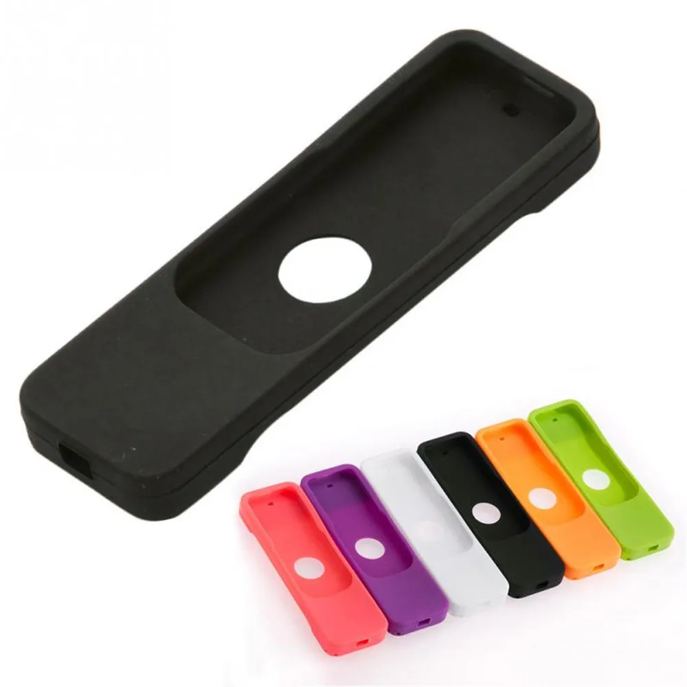 Colorful Silicone Protective Case Cover Skin for Apple TV 4 Remote Control Waterproof Dust Cover