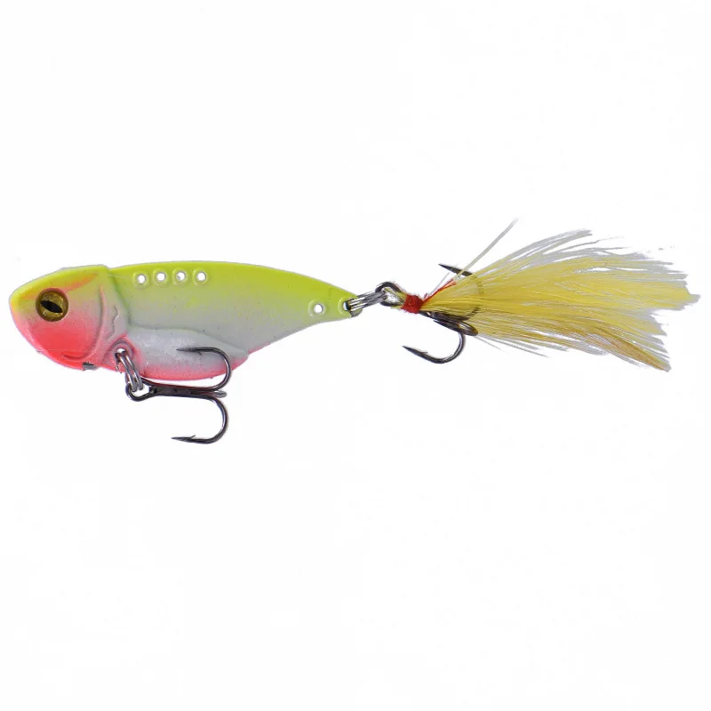 5Pcs/lot 5cm 11g Metal Color Combo Artificial Shake VIB Wobblers Fishing Lure Hard Plastic Fish Faked Tackle | Спорт и развлечения