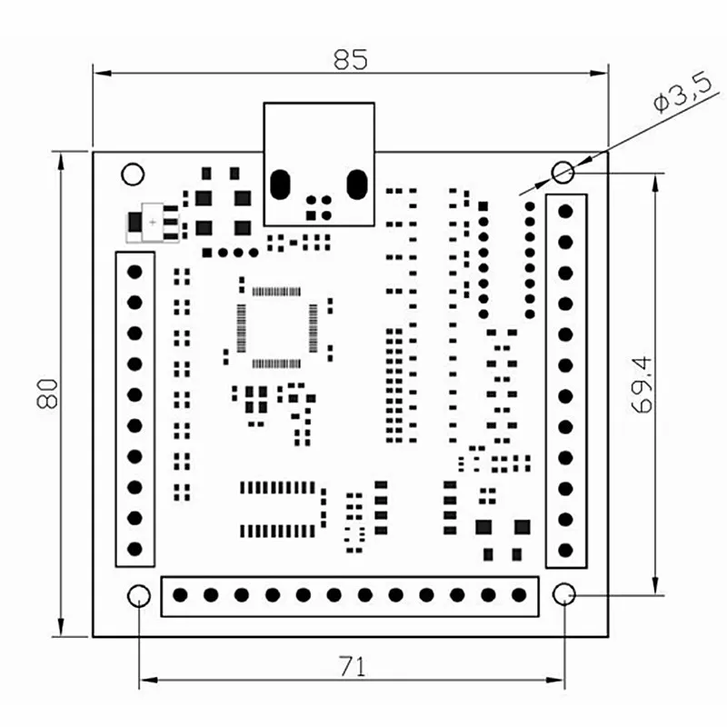 MACH3 USB 4 Axis 100KHz CNC Smooth Stepper Motion Controller card breakout Control board for DIY Mini Engraving Machine | Инструменты