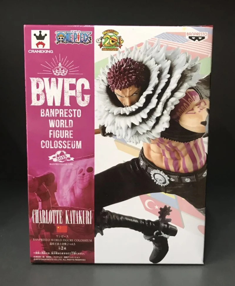 Японские фигурки героев аниме ONE PIECE пандоу в мире колоссеум тенкайчи