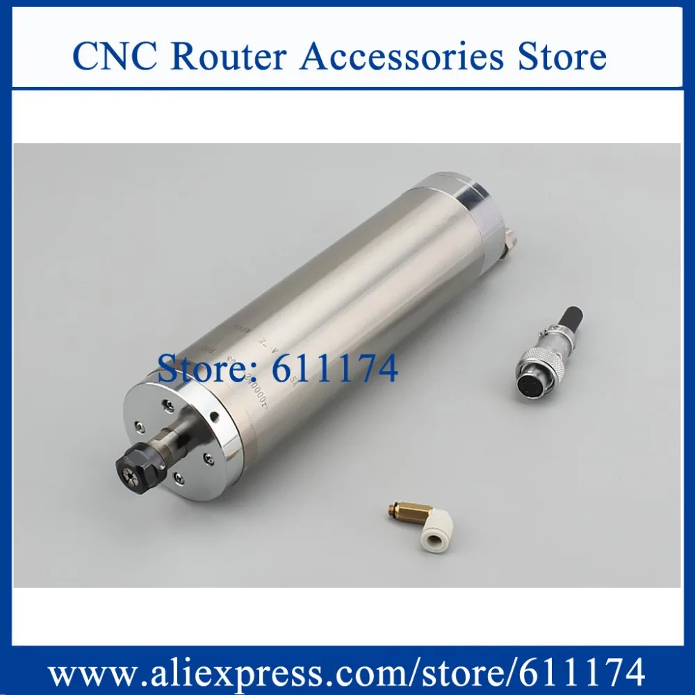 Высокоточный фрезерный электродвигатель шпинделя для металла 800 Вт 58 мм 8000-24000