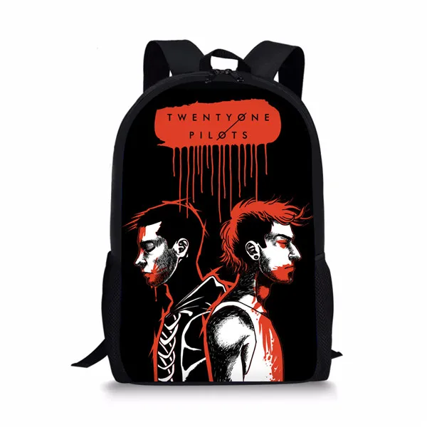 THIKIN Twenty One Pilots печать детская школьная сумка подростковая обувь для девочек мальчиков Bagpack детские школьные сумки рюкзак путешествия для мужчин - Цвет: L3085C