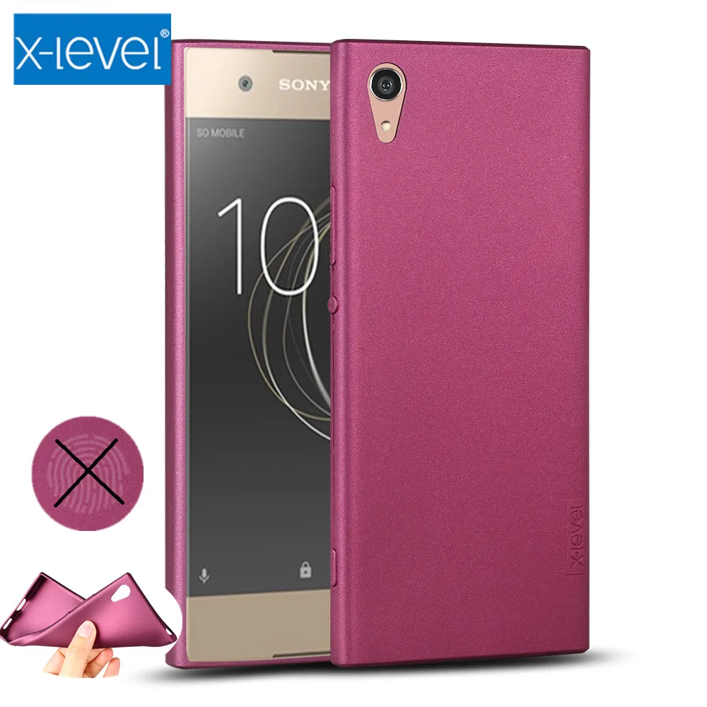 X-level мягкий матовый Силиконовый чехол для Sony Xperia XZ1 Compact задняя крышка Z5 Premium + z5 plus