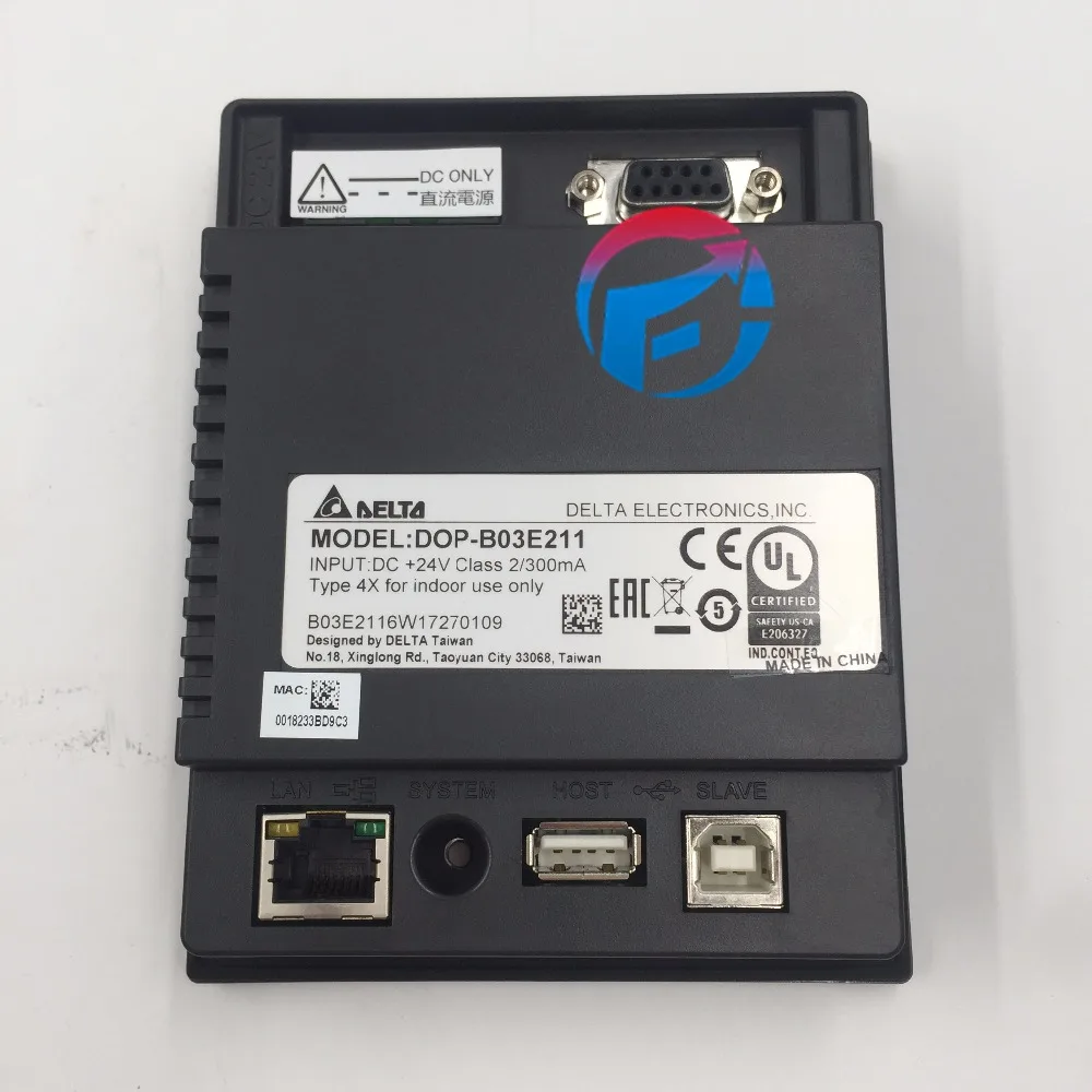 Диагональ 4 3 дюйма 480*272 TFT Ethernet USB хост 1COM DELTA HMI человеческий интерфейс новинка с