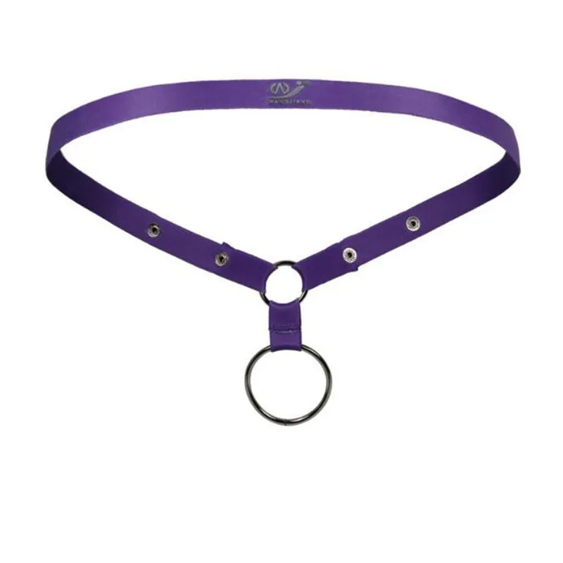 Мужское нижнее белье с обручем сексуальные мужские стринги мужское бандаж Гей