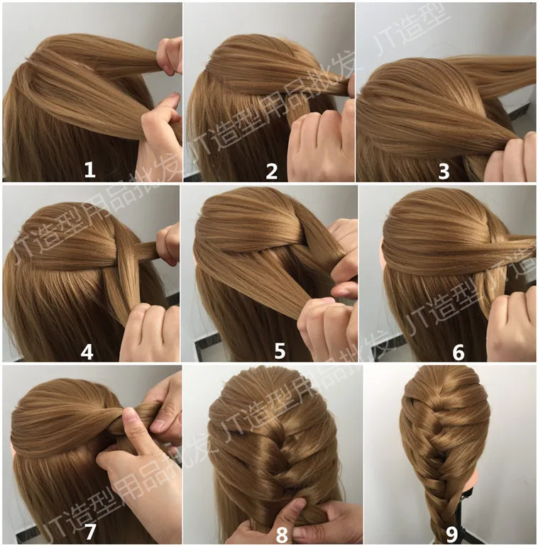 Парик манекен для парикмахеров парик блонд тренировок косметология|Манекены| |