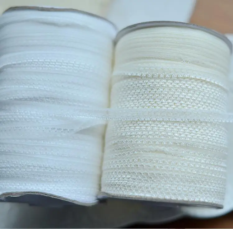 Wholesale 20 Meters White Light Beige 0.9cm WidthThin Non Elastic Stretch Clothing Lace Trim Ribbon | Дом и сад