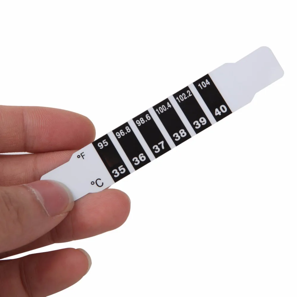 

Baby Thermometer Reusable Flexible Toddler Forehead Care Health Monitors New