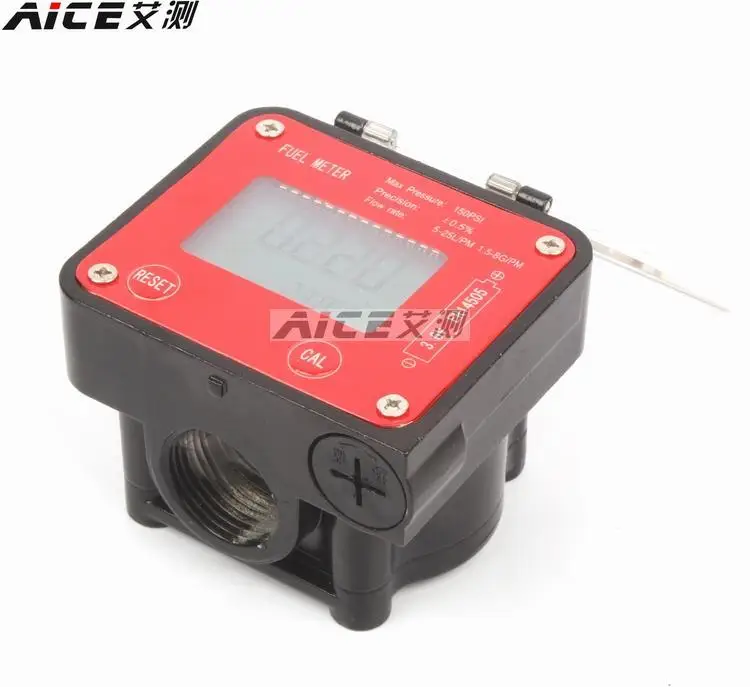 

Digital flow meter small flow meter gear table 6 /4 diesel oil