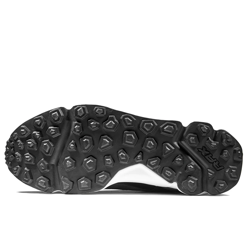 Мужские Нескользящие кроссовки Rax серые теплые дышащие для бега на шнуровке зимы