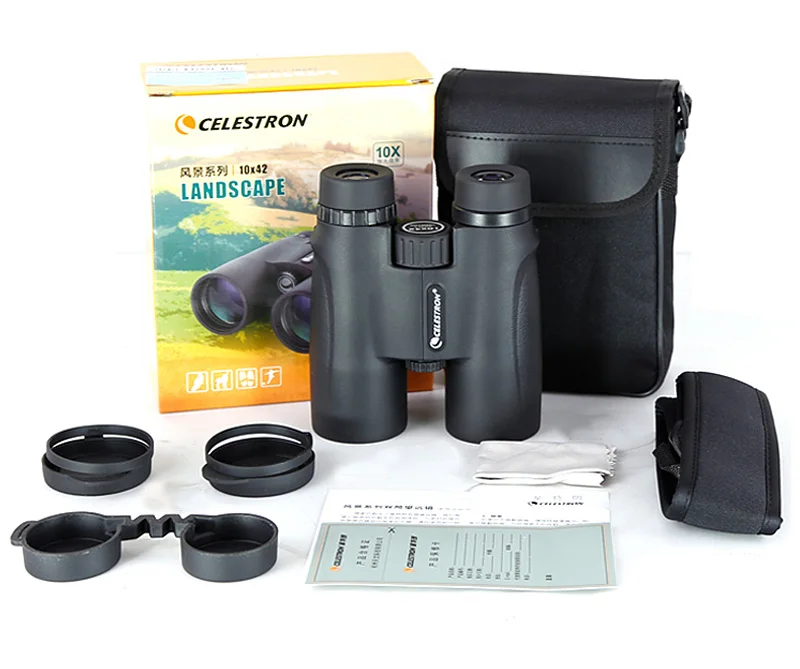 Бинокулярный телескоп Celestron 10x42 профессиональный портативный HD для путешествий