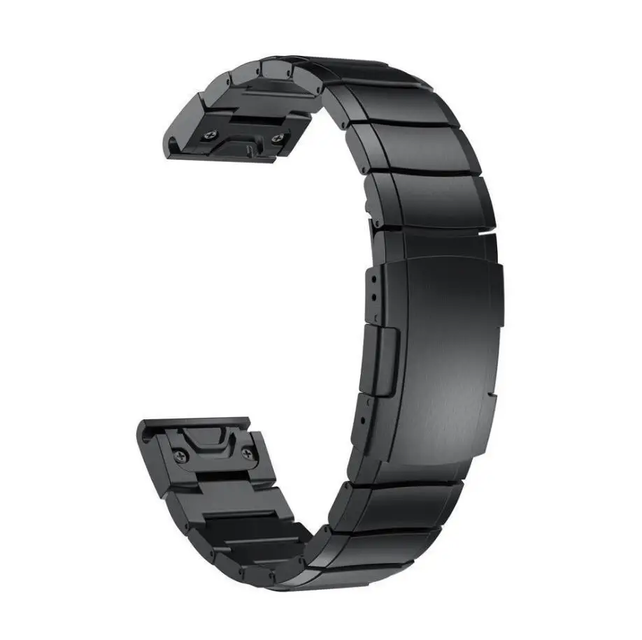 Ремешок из нержавеющей стали для Garmin Fenix 5 Plus Band 22 мм ширина интегрированный