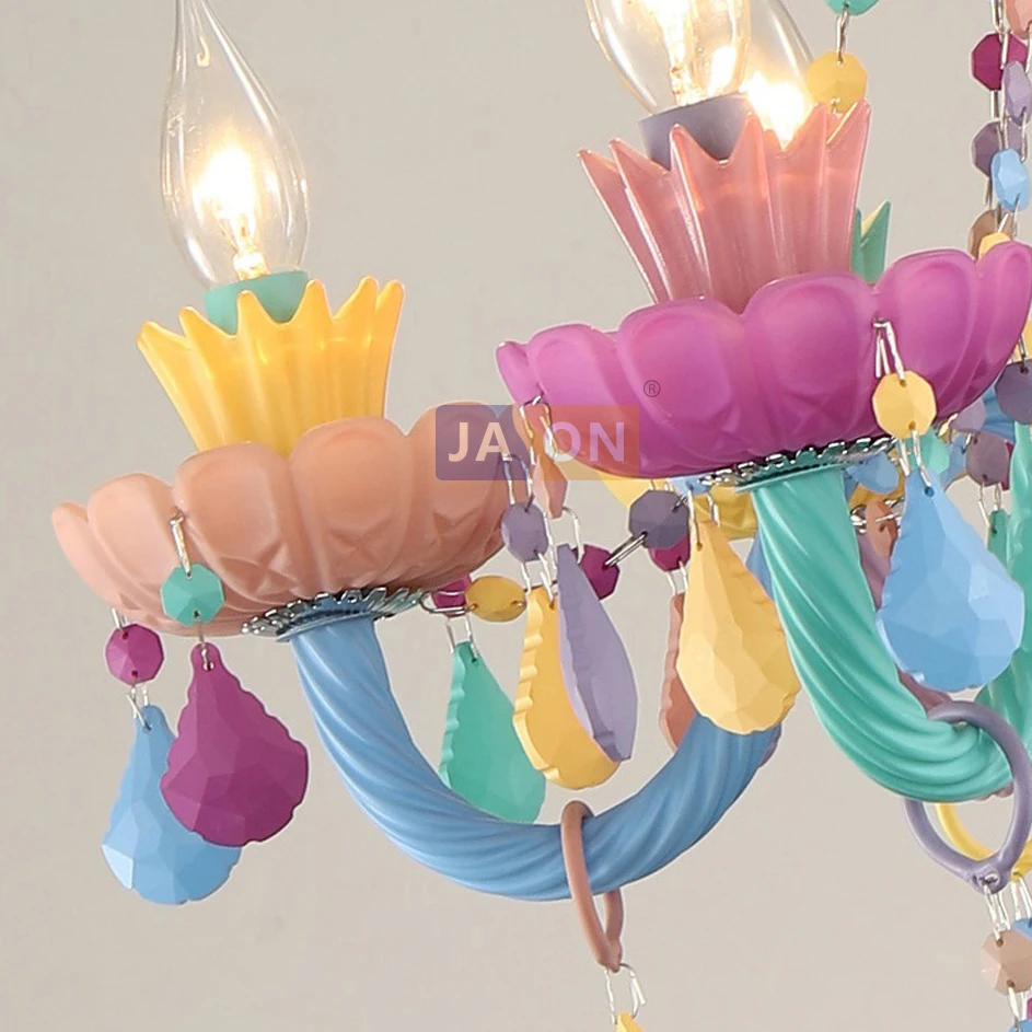 Светодиодный светильник e14 из закаленного железного стекла с кристаллами