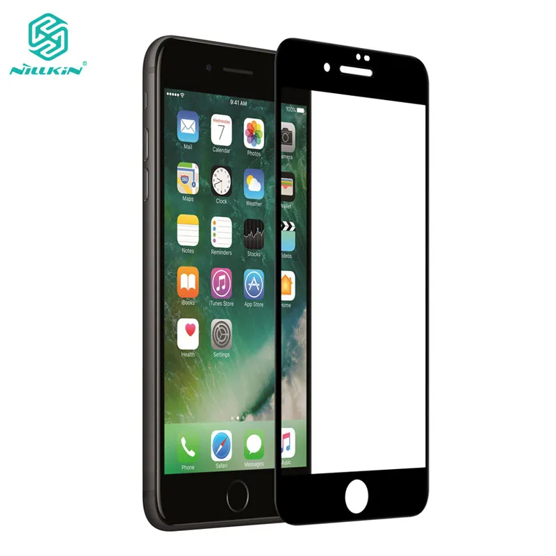 

Защитное стекло Nillkin для iPhone SE 2, закаленное, с антибликовым покрытием, 3D, для iPhone 7, 8 Plus, 11 Pro, X, XS Max, XR