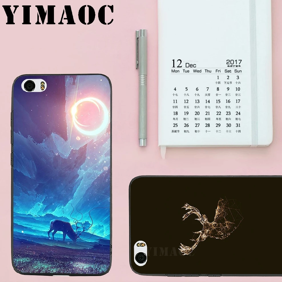 YIMAOC Deer Rainbow Colorful Soft Silicone Case for Xiaomi Redmi 6 Note 4X 4A 5A 5 Plus MiA1 A2 Pro Lite Mi 8 A1 |