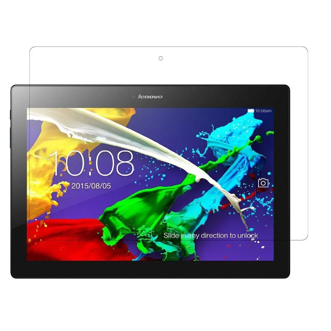 tempered glass Для lenovo Tab3 10 бизнес TB3-X70F/M планшет кожаный чехол 10,1 дюймов для lenovo Tab2 A10-70F/L A10-30 X30F чехол-подставка - Цвет: tempered glass