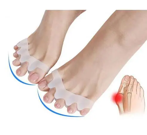 2 шт./лот распределитель гелевых пальцев перекрытия носка втулка корректор