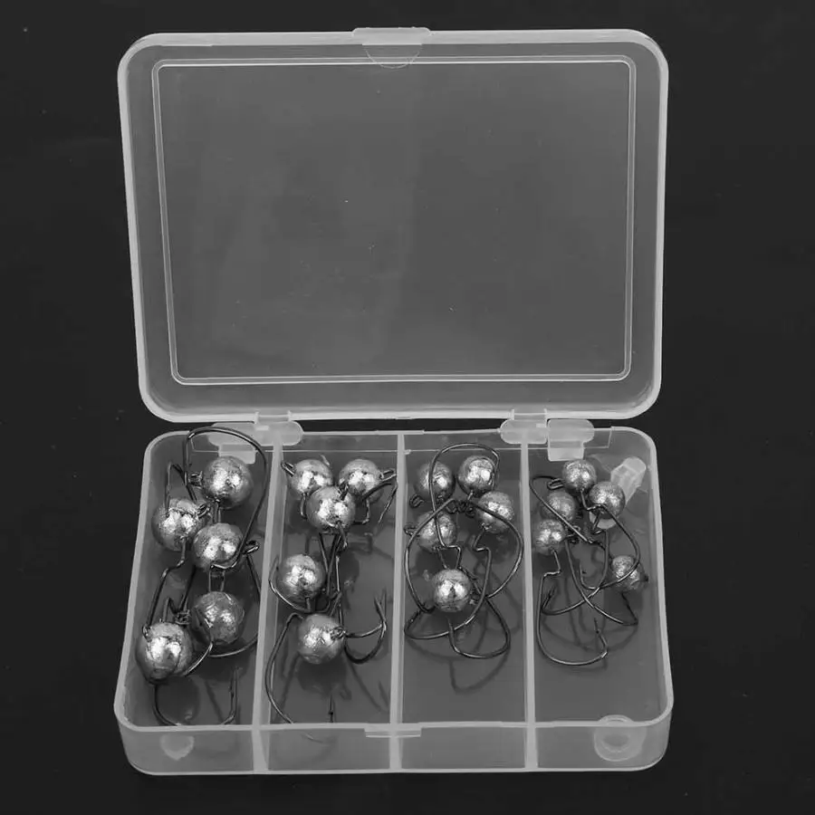 20 шт./кор. металлический рыболовный крючок прочный Сверхлегкий Карп Рыбалка Lead Jig