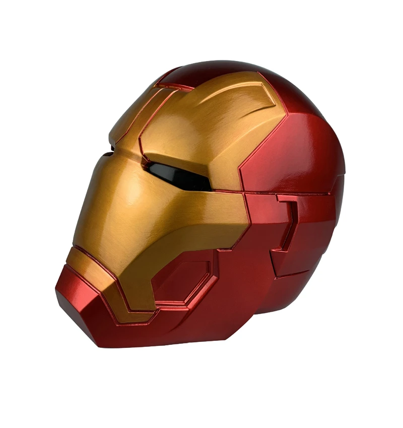 Костюм для взрослых на Хэллоуин и косплея Железный человек ПВХ освещение шлем с