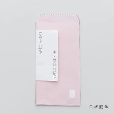 JIANWU 6 шт./компл. простой оригинальность Ретро популярный маленьки евертикальные конверт Бумага kawaii - Цвет: primary colours