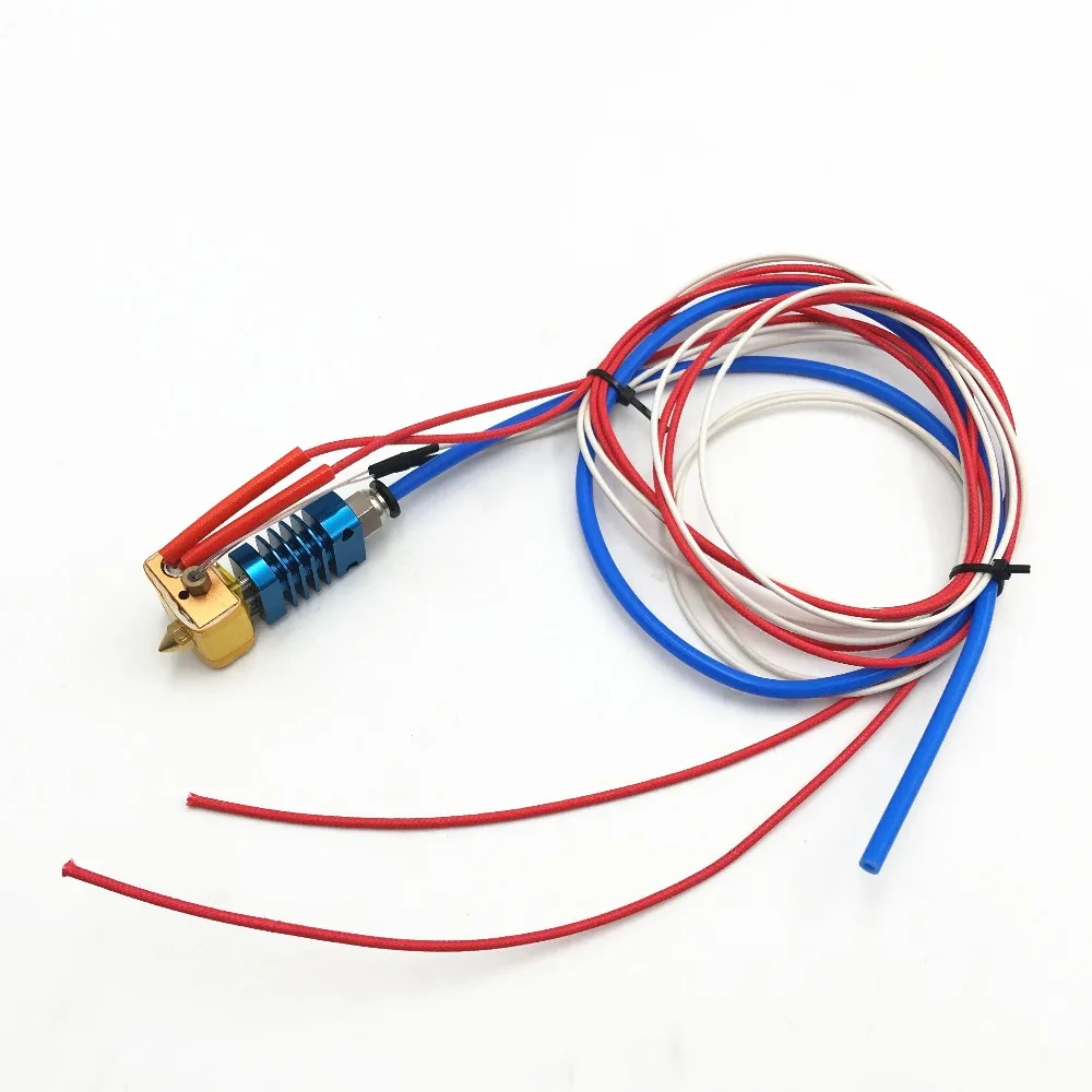 Funssor 0 4 мм сопло MK10 hotend комплект с M3 Стад термистор cr 10 3D принтер экструдер Набор