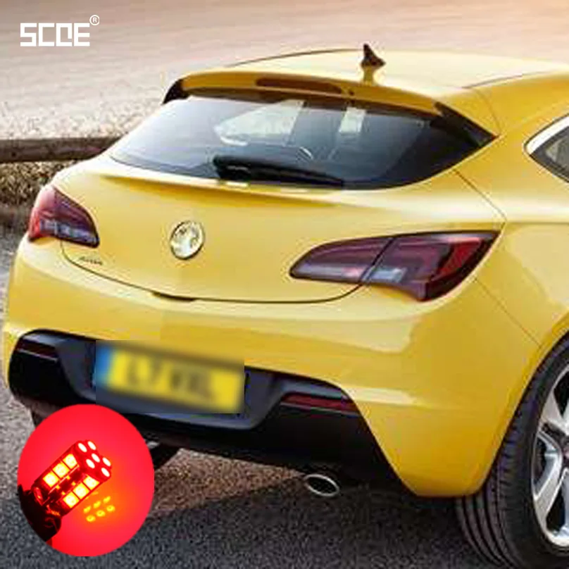 Для Opel Astra J Sports Tourer SCOE 2015 Новый светодиодный стоп сигнал 2X30SMD задний парковочный
