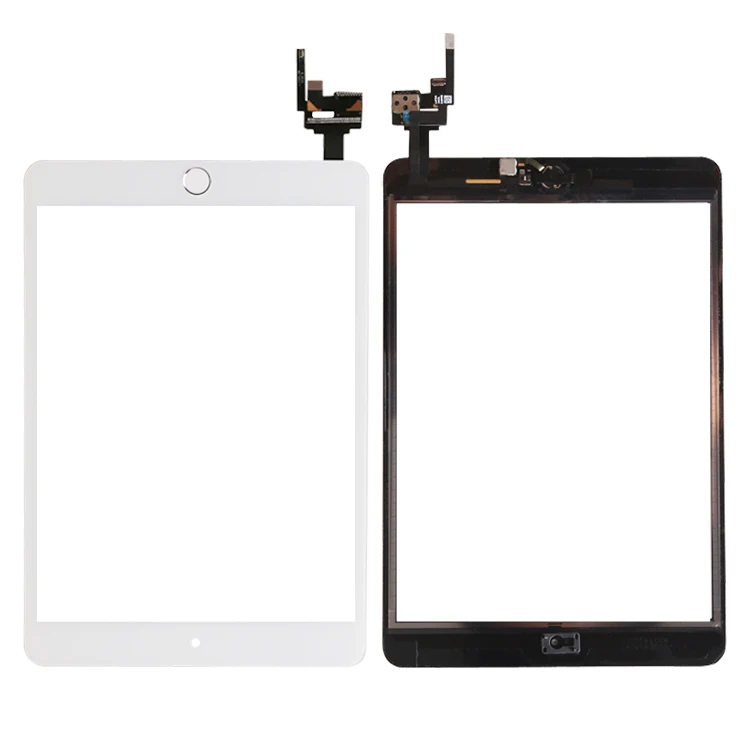 Три цвета для iPad Mini3 mini 3 дигитайзер в сборе с IC &amp Датчик кнопки возврата Flex A1599 A1600