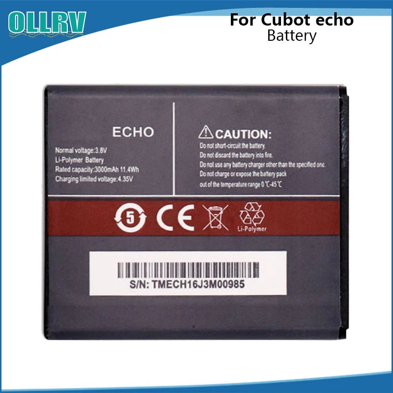 Для CUBOT ECHO батарея Замена Bateria Batterij Аккумулятор AKKU для Mobile 3000mAh Высокое