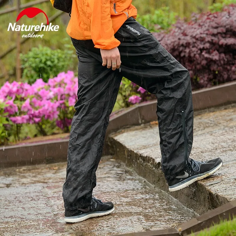 Naturehike унисекс наружные походные непромокаемые брюки для альпинизма с двойной