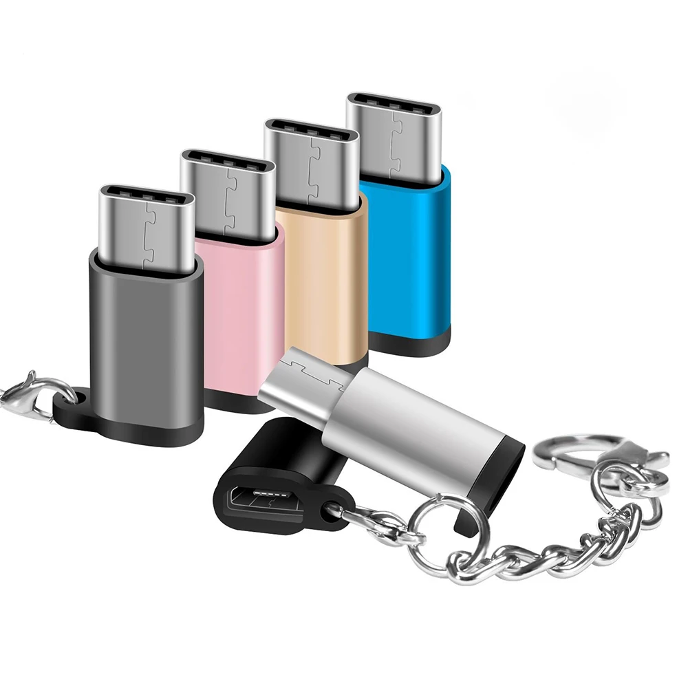 NYFundas Micro USB Женский к type C Мужской адаптер для samsung Galaxy S10 S9 S8 Plus S10E huawei P30 P20 pro One Plus 7 pro usbc