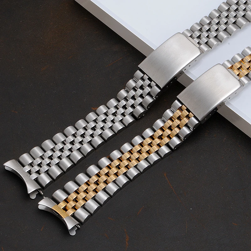 13 17 20 мм ремешок для часов ролевых Oyster Perpetual series Datejust из нержавеющей стали