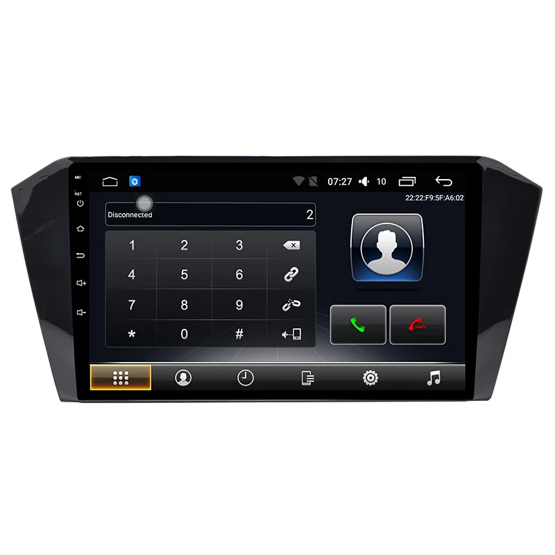 Android 7.1Car dvd Радио мультимедийный плеер 10 1 дюймов сенсорный экран с RDS WiFi