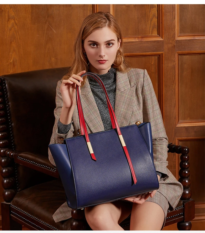 ANOVISHANA New 2019 Women leather Shoulder Bag large capacity Casual Handbags big messenger bag top 100% genuine K066 | Багаж и сумки