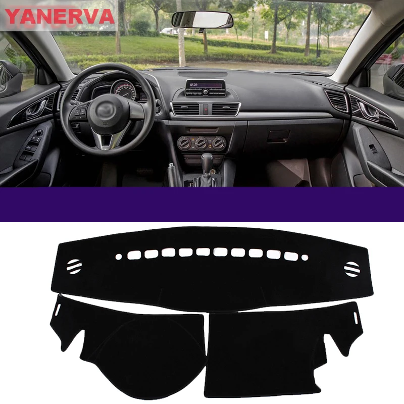 

Interior Car Dashboard Cover Light Avoid Pad Photophobism Mat Sticker For Mazda CX-7