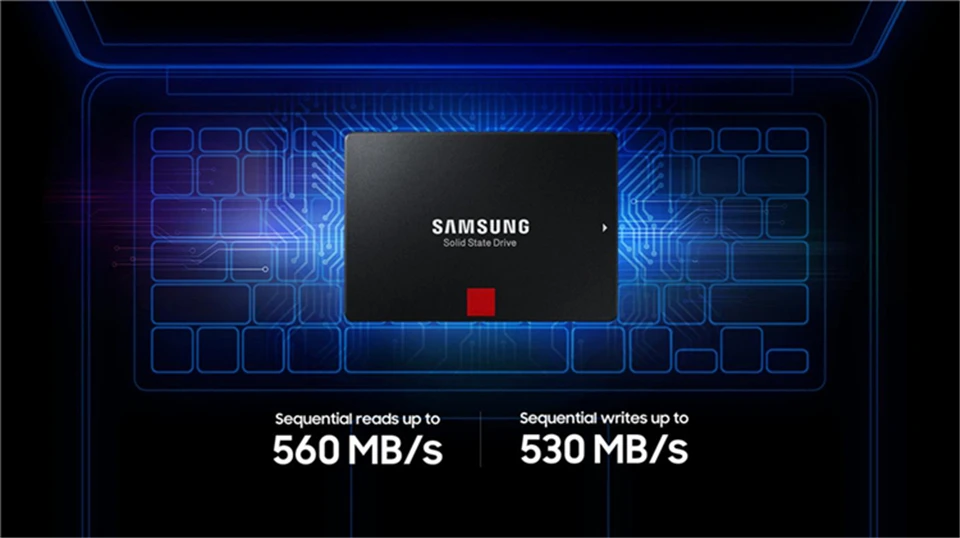 Samsung 2,5 дюймов SATA III SSD 860 PRO 256 ГБ 512 1 ТБ 2 ТБ Внутренний твердотельный жесткий диск для ноутбука