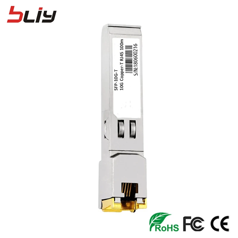 Bliy sfp 10G + Base-T GBIC гигабитный порт mini Gbic SFP RJ45 Модуль кода Sfp модуль совместим с Mikrotik