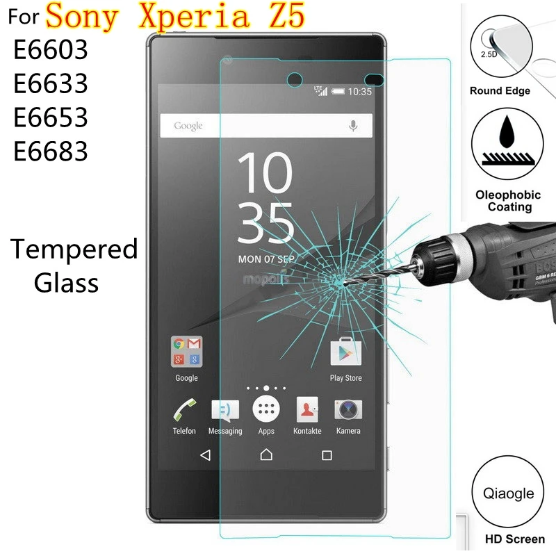 Z5 Премиум Закаленное стекло для sony Xperia Z5 E 6603 6633 6653 6683 Защитная пленка для экрана для sony Z5 Z 5 E6603 E6633 E6653 E6683