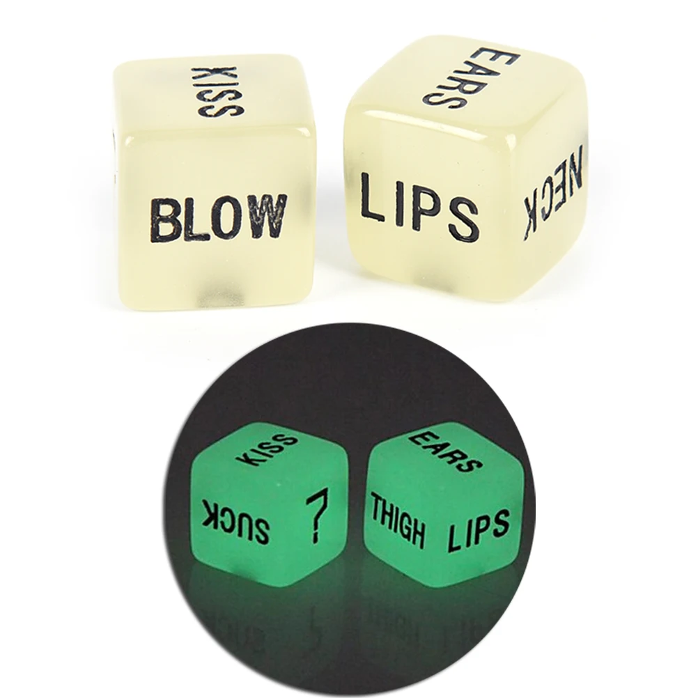 2pcs/set Sexy Romance Love Humour Gambling funny Toy Erotic Craps Pipe Funny Sex Dice Punishment Adult Games |