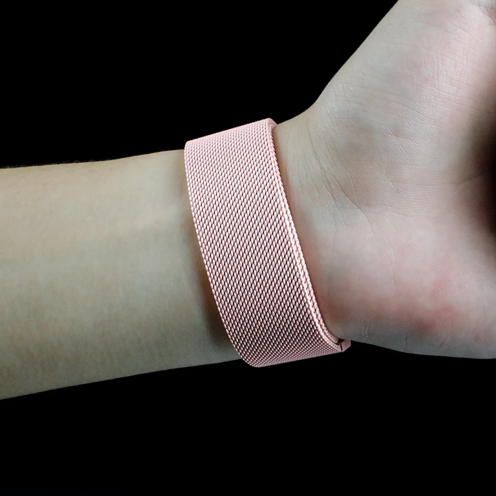 Excellent Milanese loop For Apple Watch band strap apple watch 4 band 44mm 40mm iwatch 3 2 1 42mm/38mm Better material Process