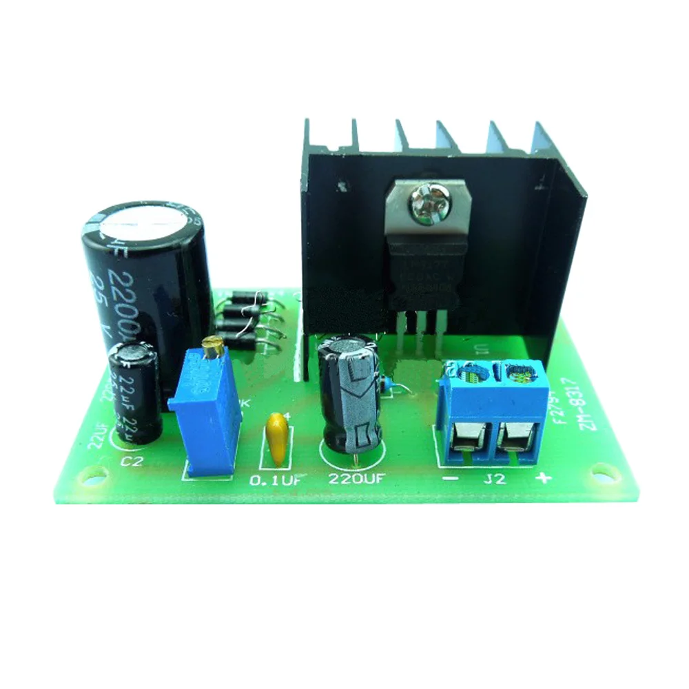 Cnikesin diy kit LM317 с выпрямителем AC/DC вход оптом большой теплоотвод напряжение
