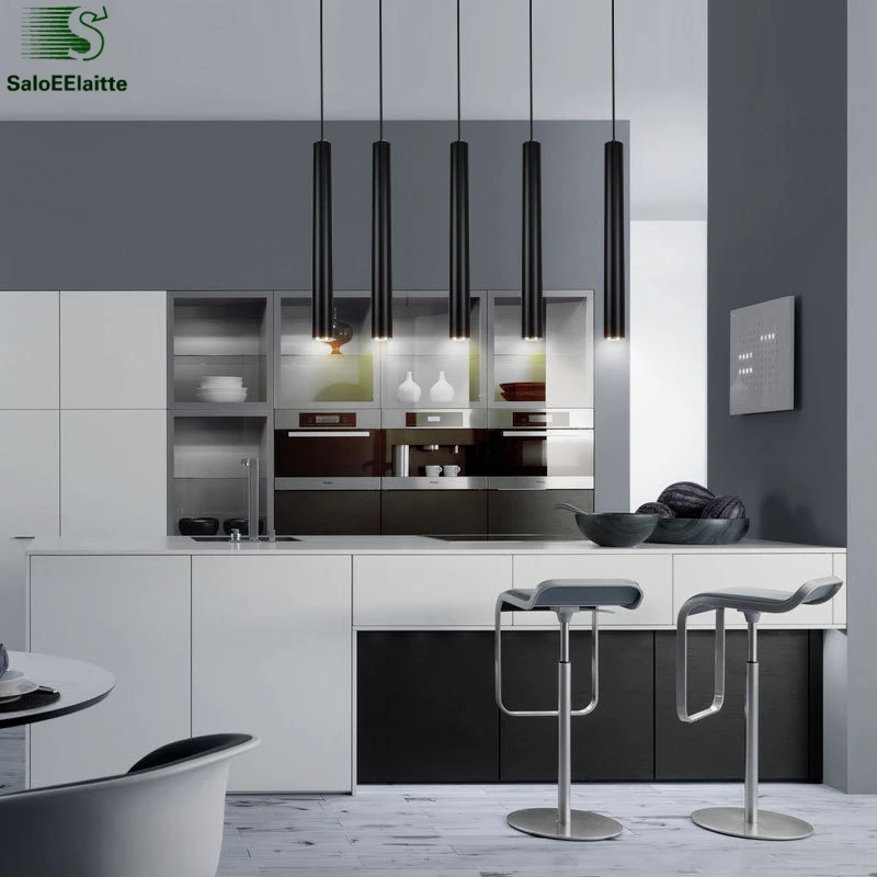 

Dia5cm Modern Minimalism Led Pendant Light Paint Aluminium Led Droplight Bar Led Hanging Light Lustre Led Pendant Lighting