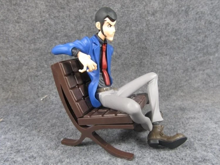 MSP Lupin III Rupan Sansei Animation Cartoon Jigen Daisuke Figure 12cm | Игрушки и хобби