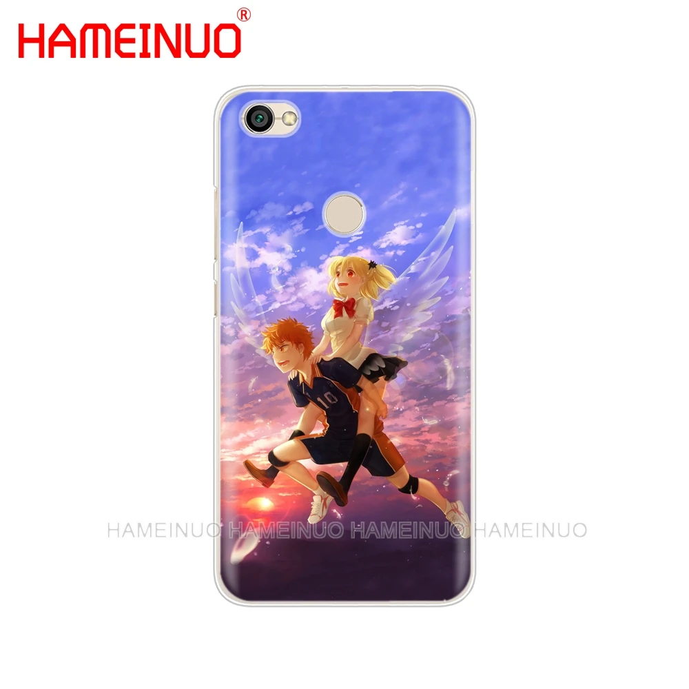 HAMEINUO Haikyuu Hinata атаки аниме чехол для телефона Xiaomi redmi 5 4 1 1s 2 3 3s pro PLUS note 4X 4A 5A |