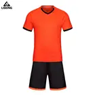 LIDONG 2021 Новинка, Детский Комплект футболок, Молодежный комплект для обучения, тренировочный костюм для мальчиков, футбольный Быстросохнущий, с принтом и номером имени