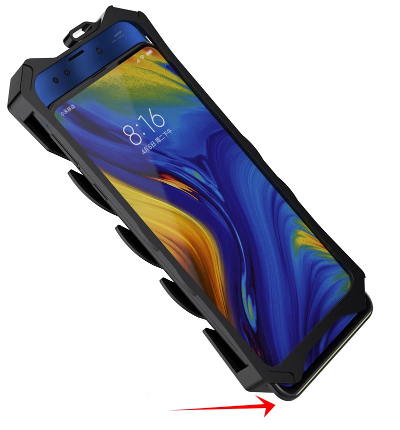 

For Xiaomi Mi Mix 3 Cover New Luxury Full-body Aluminum Metal Cover Capa For Xiaomi Mi Mix 3 Coque Funda Heavy Duty Shockproof