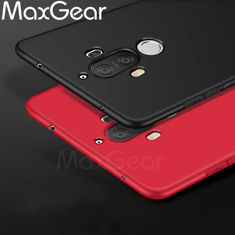 Мягкий чехол MaxGear для Huawei Mate 9 чехлы из силикона ТПУ тонкий защитный резиновый
