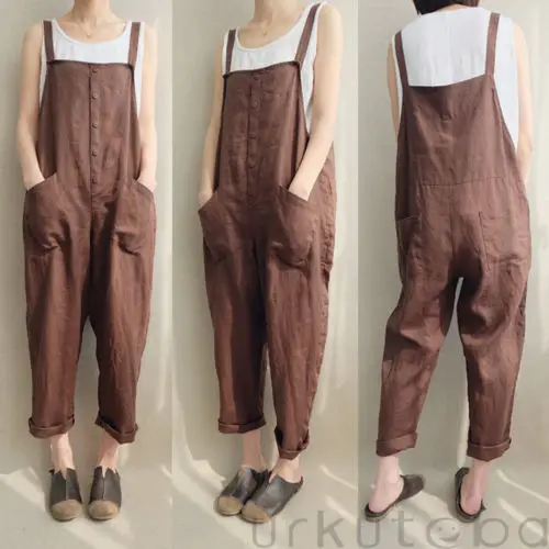 Льняные Overralls 2019 новые модные женские туфли на высоком каблуке повседневные