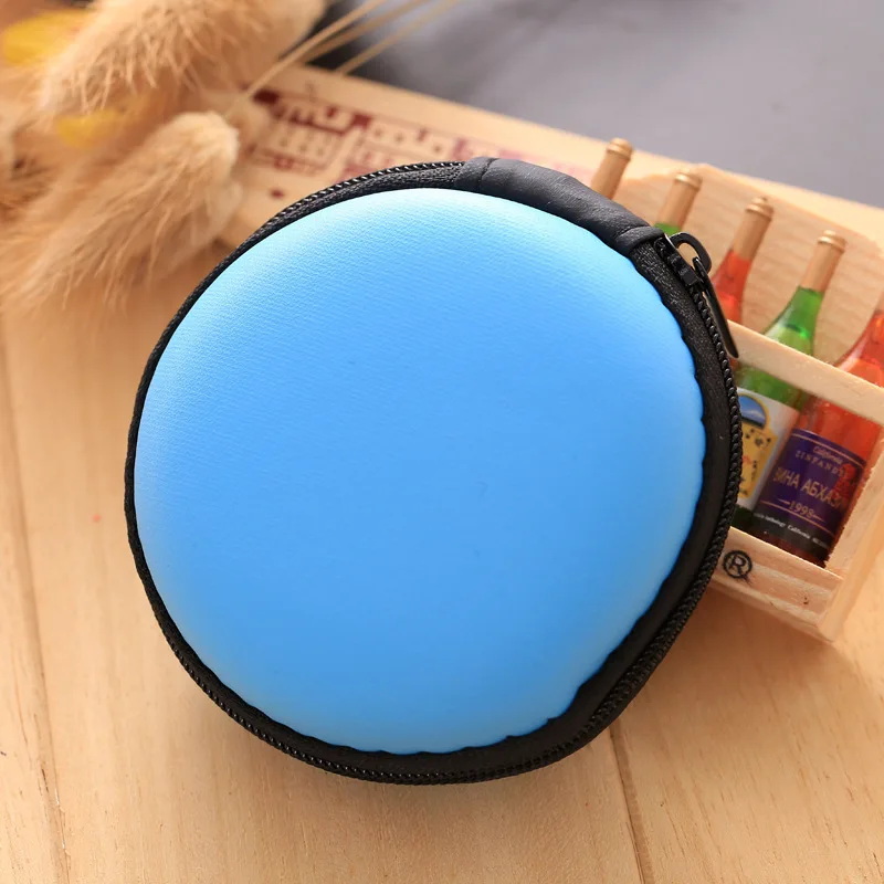 10pcs/lot Zipper Earphone USB Cable Storage Bag Case For Headphone Earbuds Key Coin Hard Holder Protector | Электроника